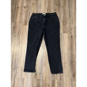 Abercrombie & Fitch Black Straight Leg Jeans